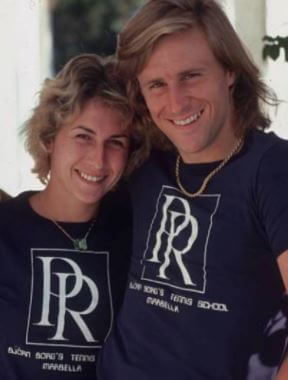 Mariana Simionescu and Bjorn Borg were together for eight years.
